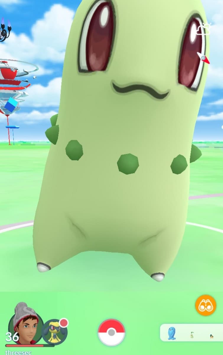 Gigantamax Glitch Pokemon Go Chikorita