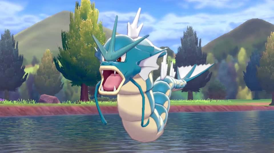 Gyarados bug in Pokemon Sword & Shield