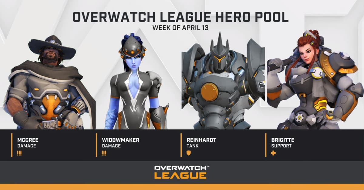 Overwatch League Hero Pool Week 7