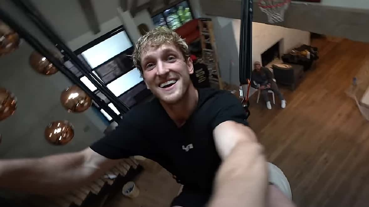 Logan Paul vlogging.