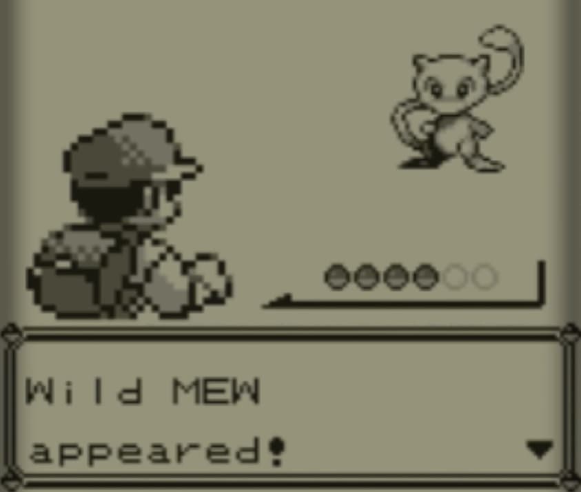 Mew Pokemon Red