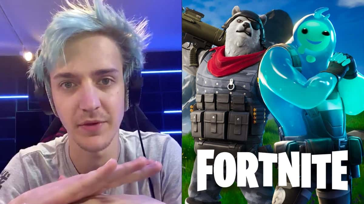 Ninja changes for Fortnite