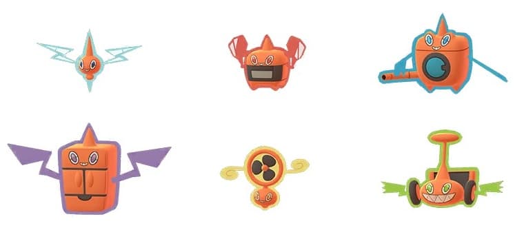 Rotom Forms