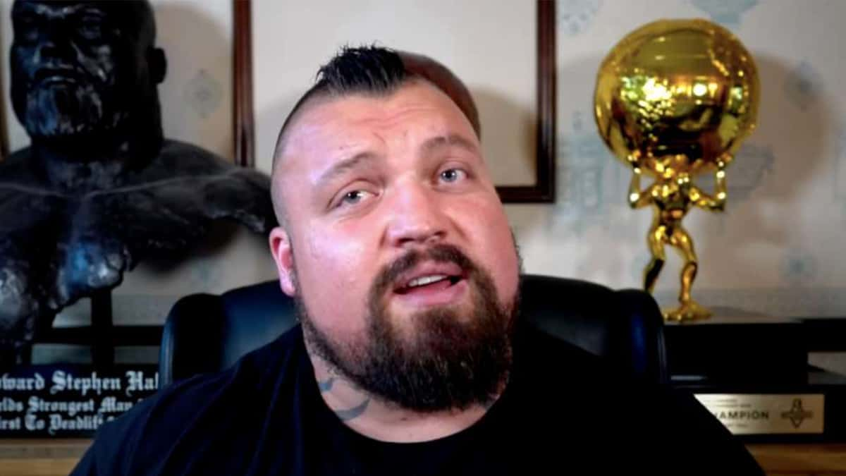 Eddie Hall talking on the True Geordie interview.