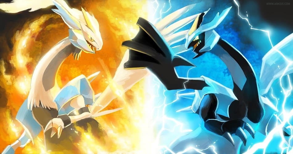 White Black Kyurem Pokemon Go