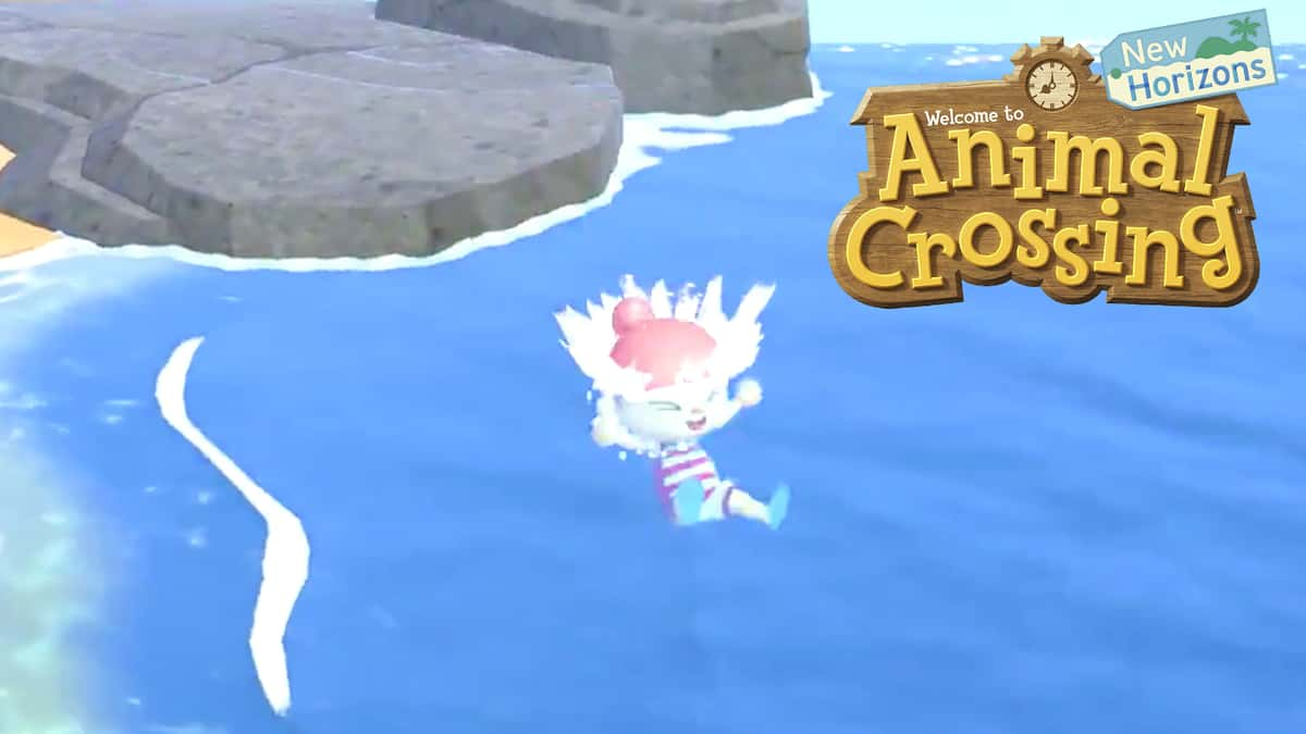 Animal crossing swimming update wave 1