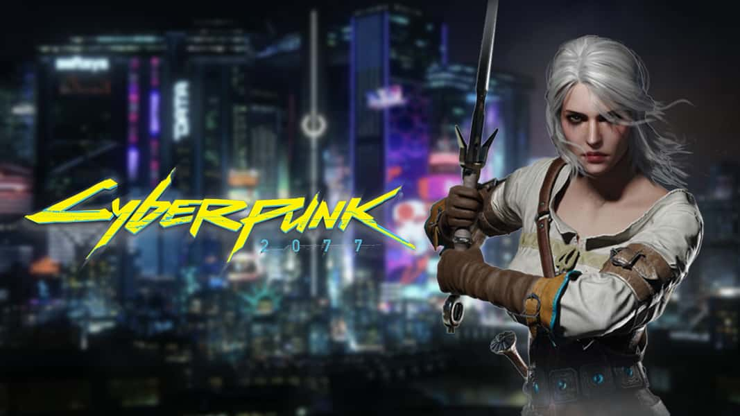 Cyberpunk 2077 with Ciri Image