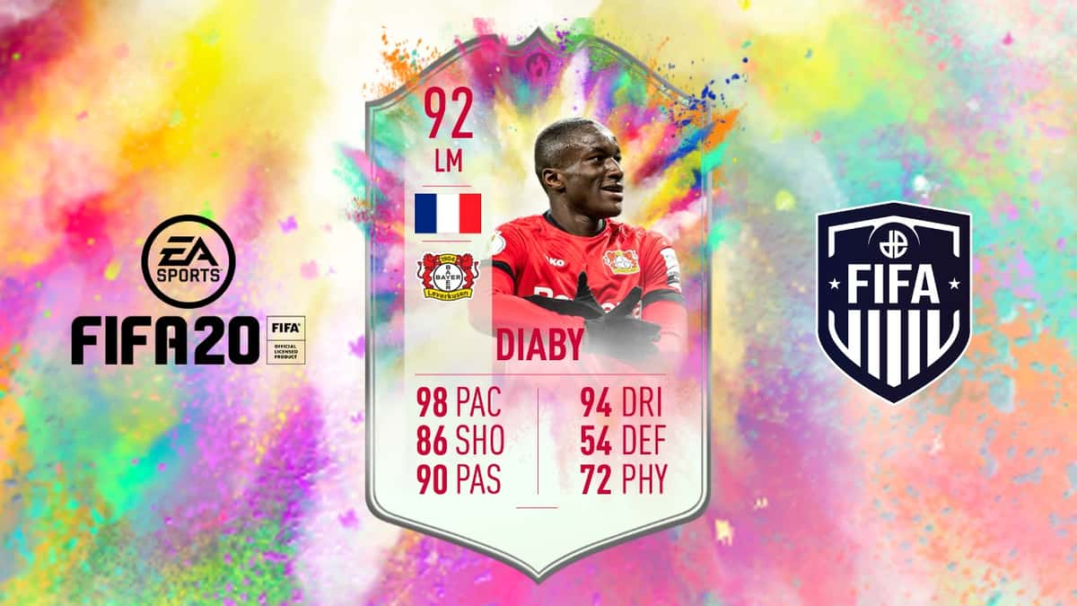 Moussa Diaby's FIFA 20 Summer Heat SBC