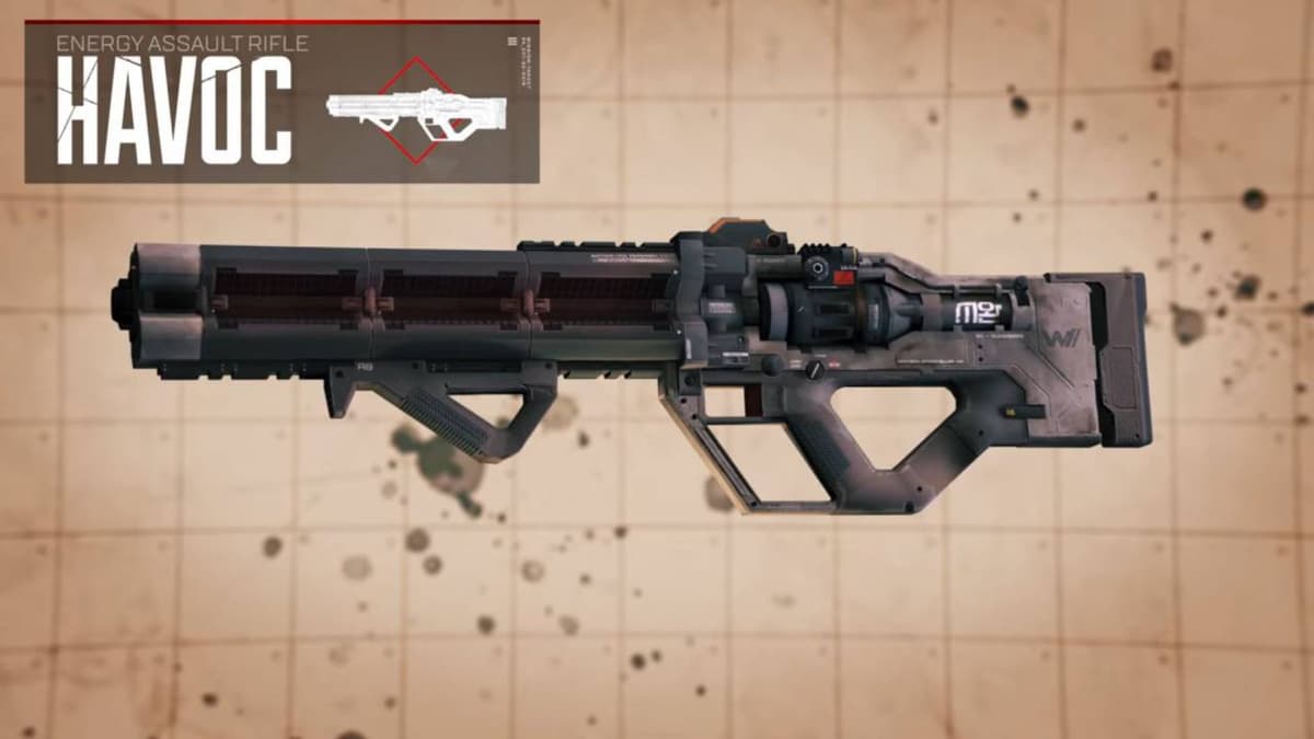 The HAVOC was one of the first new weapons to added to Apex Legends last year.