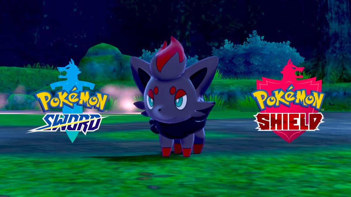 Zorua in Pokemon Sword and Shield