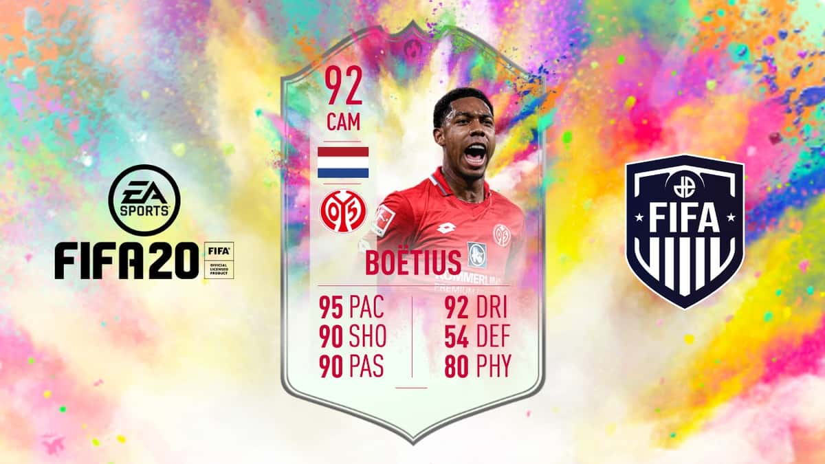 FIFA 20 Summer Heat card Jean-Paul Boëtius