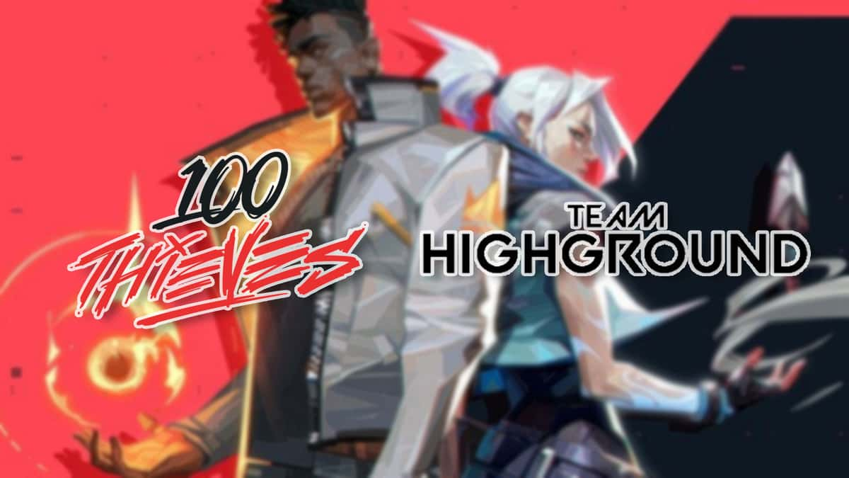 valorant 100 thieves team highground