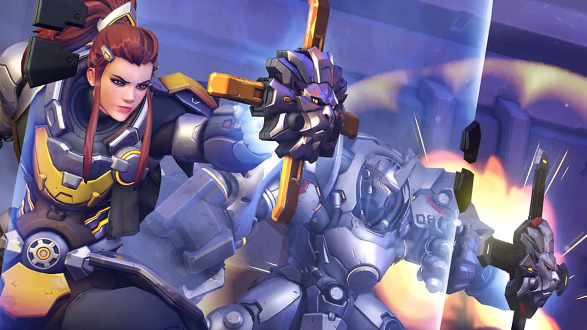 Overwatch Brigitte and Reinhardt gameplay