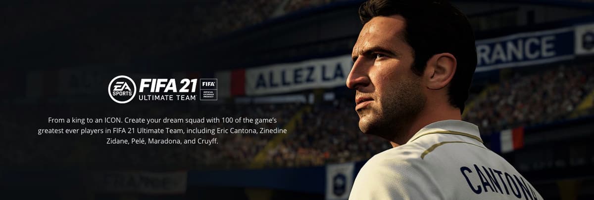 EA Sports confirming 100 icons in FIFA 21.