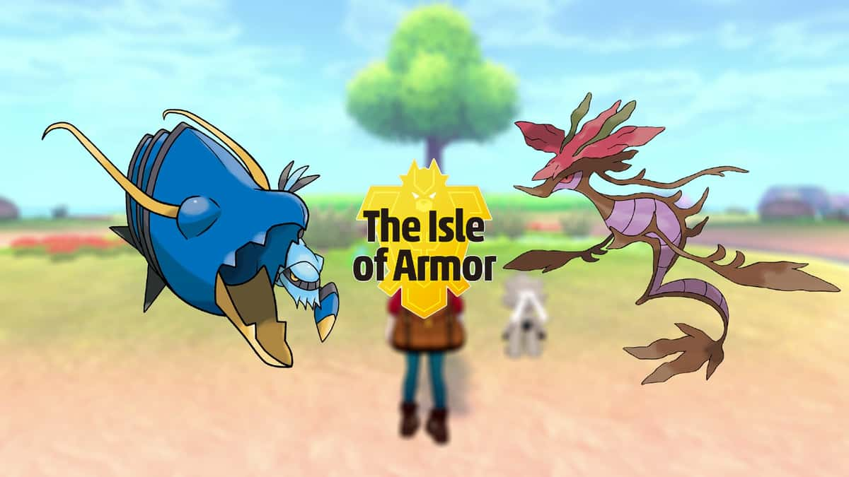 Clawitzer and Dragalge Pokemon Isle of Armor