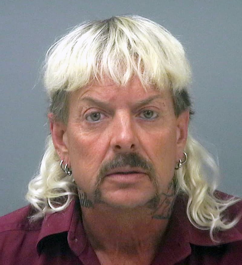 Joe Exotic's mugshot