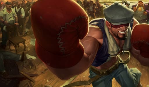 Knockout Lee Sin in League of Legends