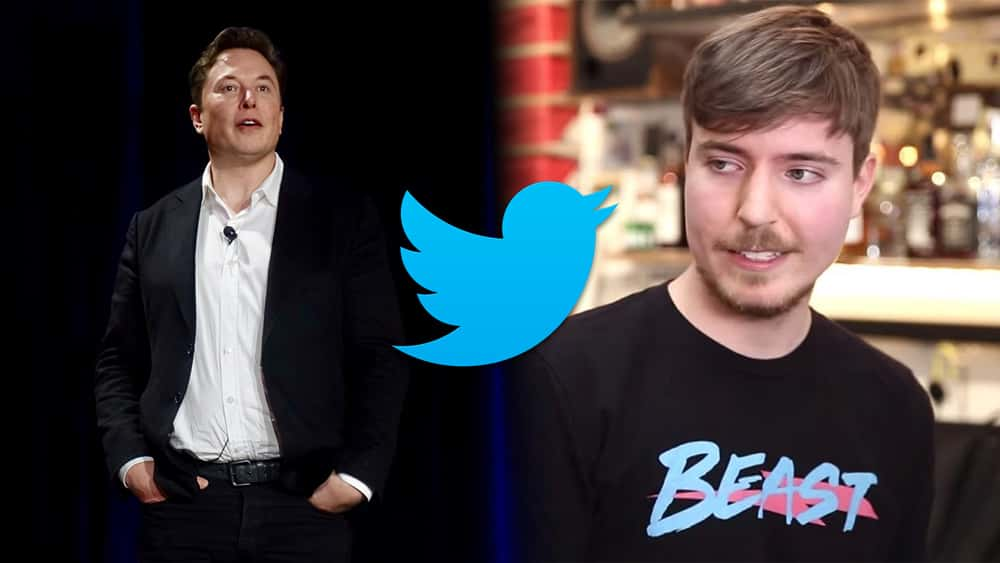 Elon Musk Mr Beast Twitter hacked