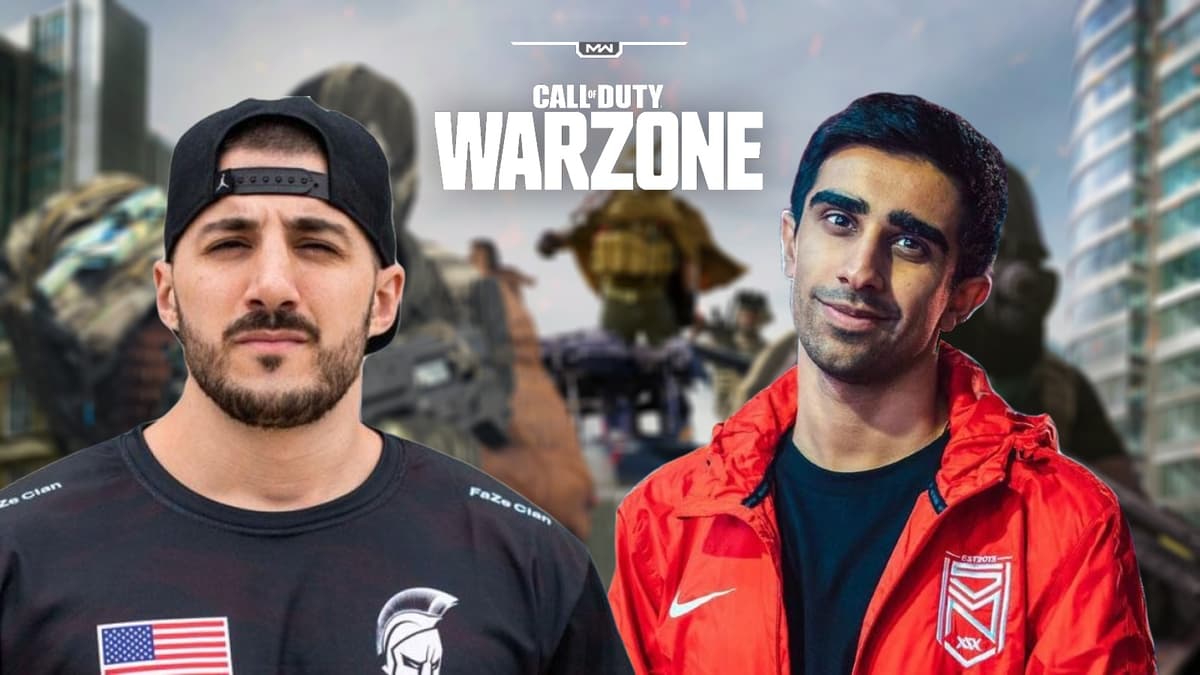 Nickmercs and Vikkstar Warzone