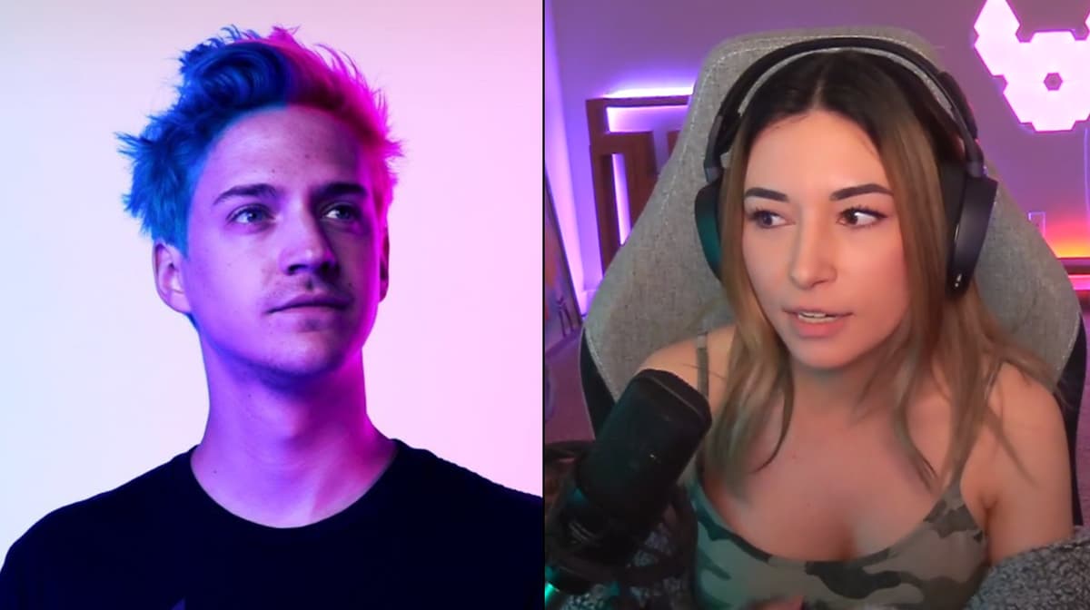 Ninja photoshoot / Alinity livestreaming on Twitch