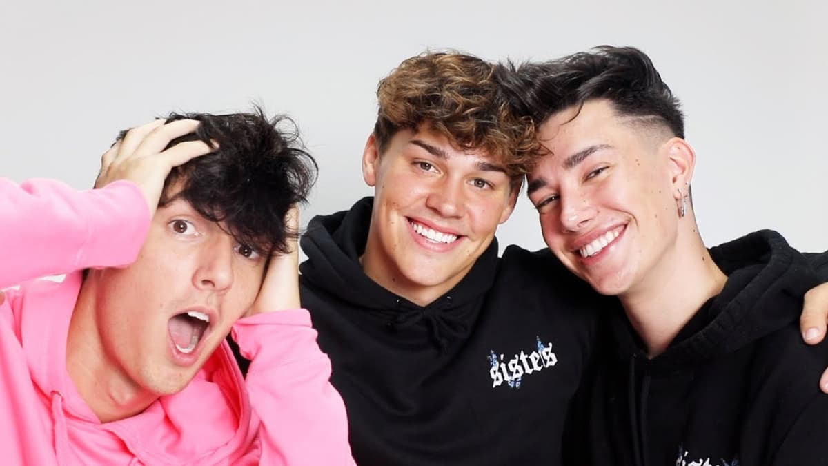 Bryce Hall, Noah Beck and James Charles