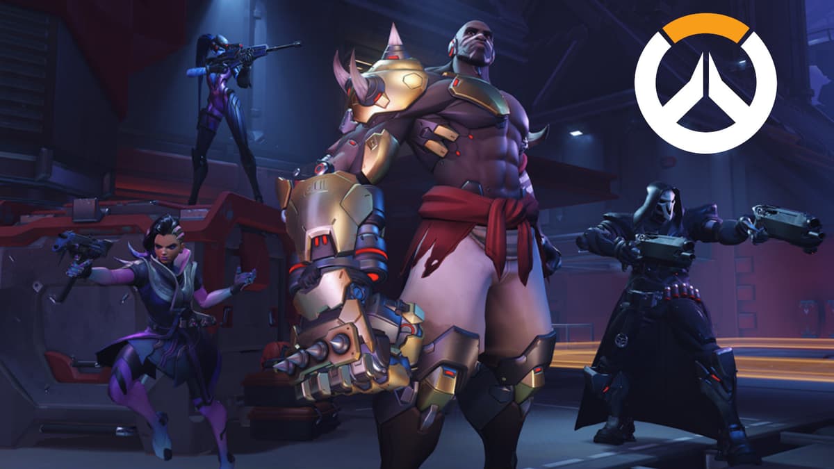 Overwatch Talon members Sombra, Doomfist, Reaper and Widowmaker