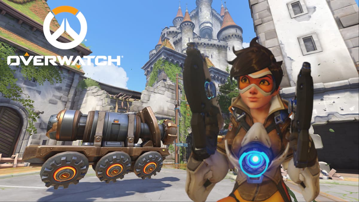 Tracer from Overwatch on Eichenewalde