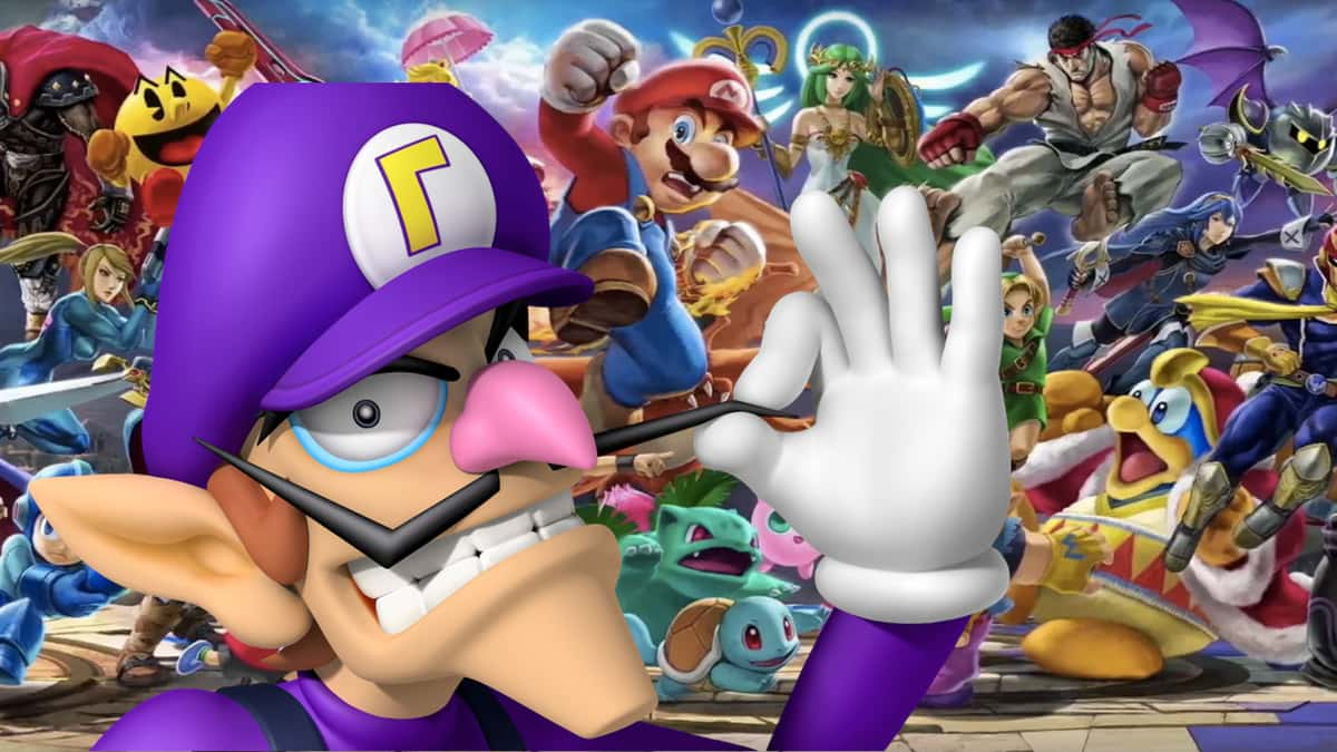 Waluigi in Smash Ultimatee