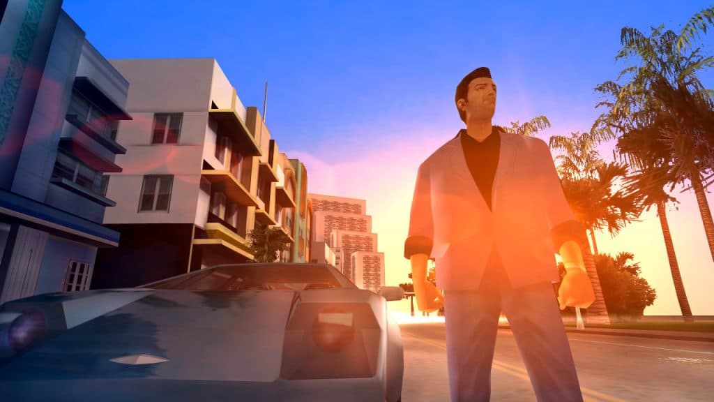 Tommy Vercetti sunset