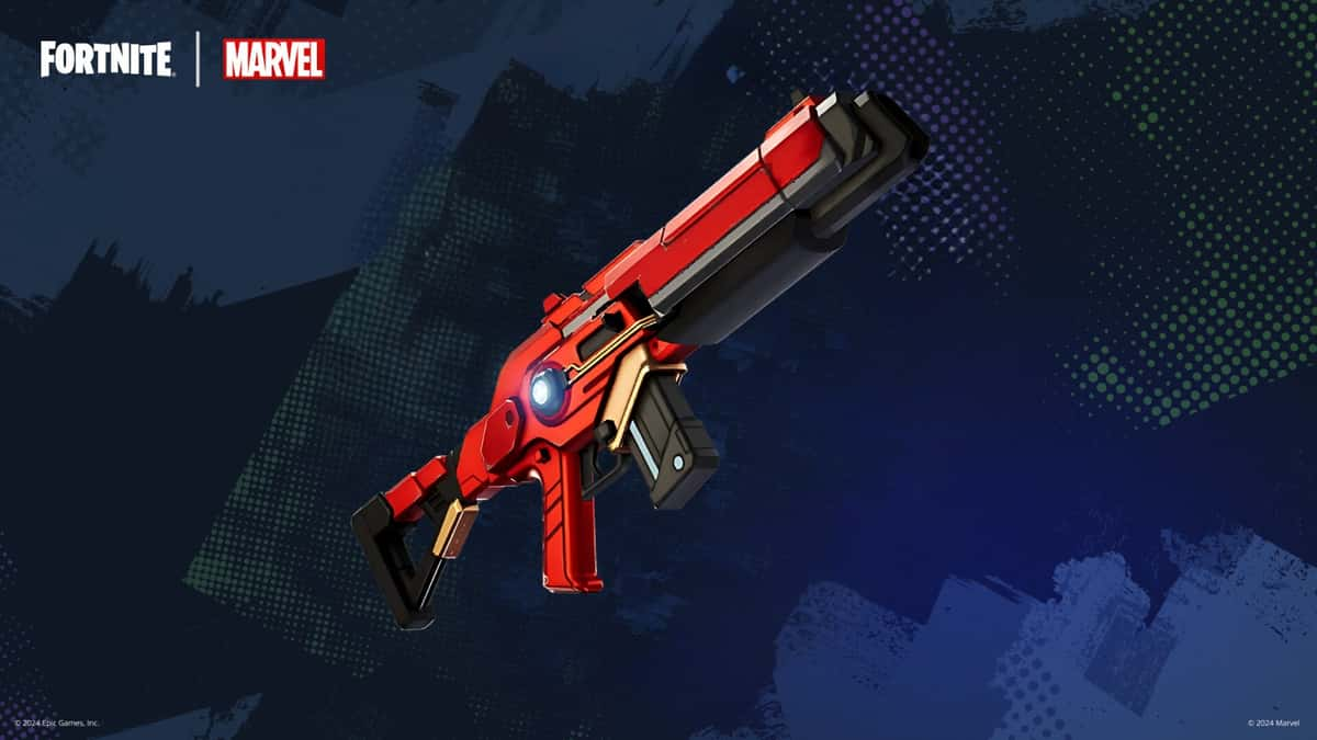 Stark Industries Energy Rifle in Fortnite