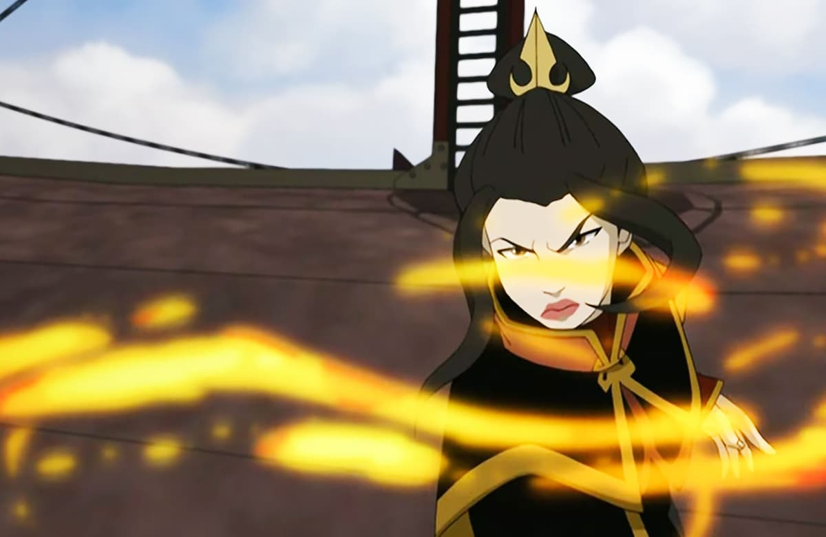 azula firebending in avatar