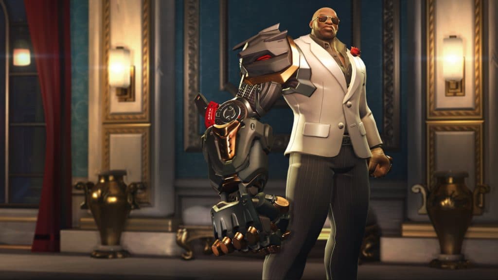 Doomfist dresses up all fancy