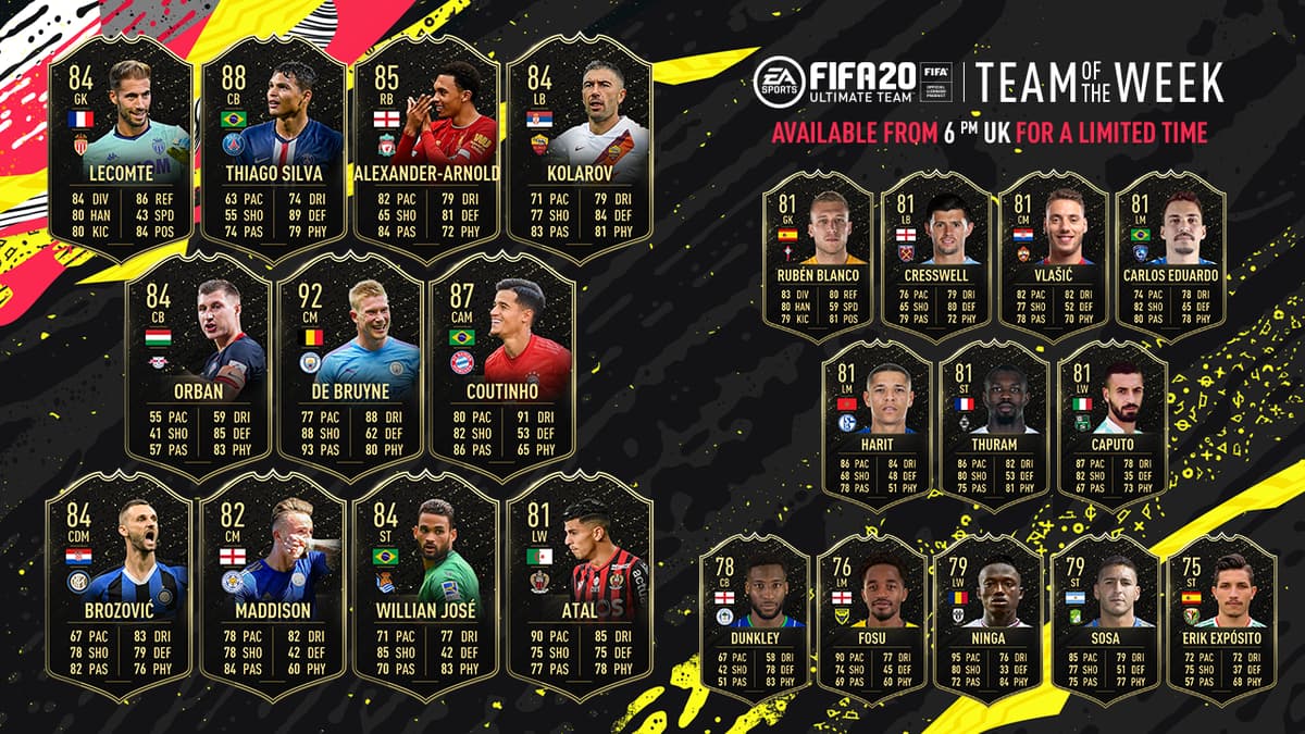 TOTW in FIFA