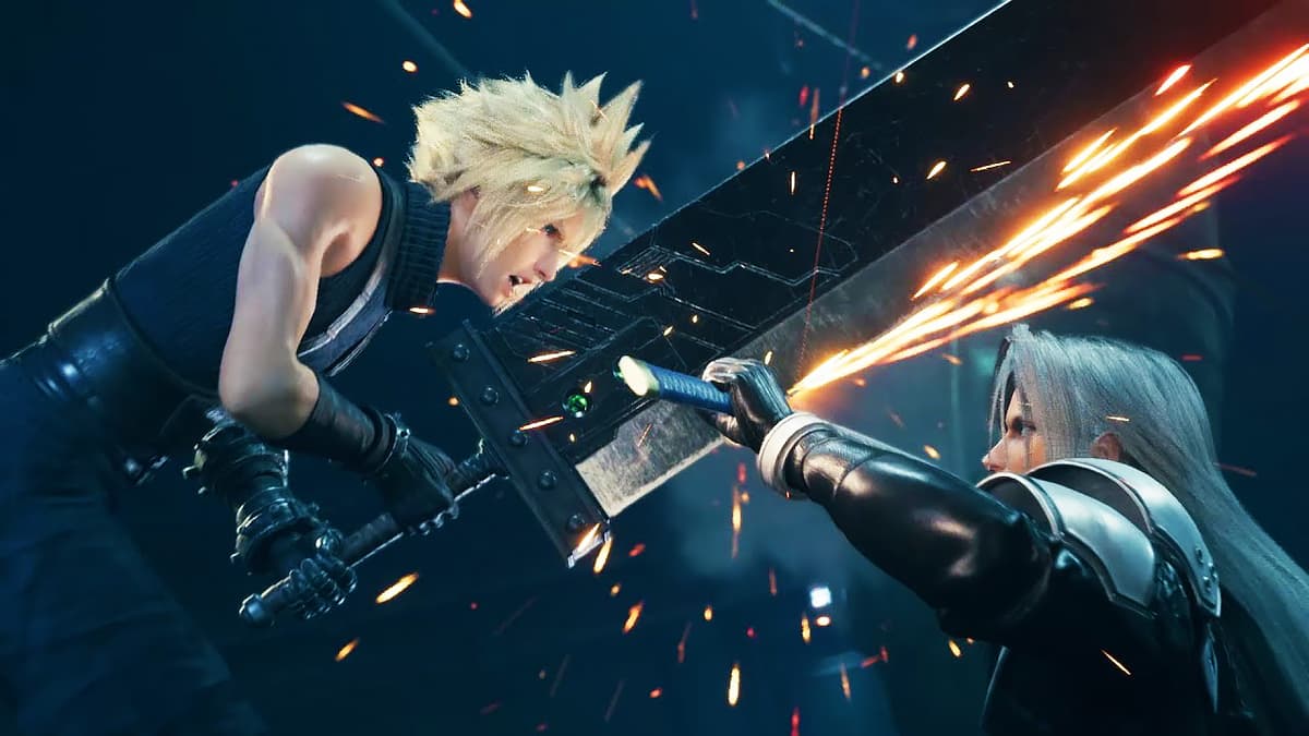 A screenshot of Final Fantasy 7 Remake.