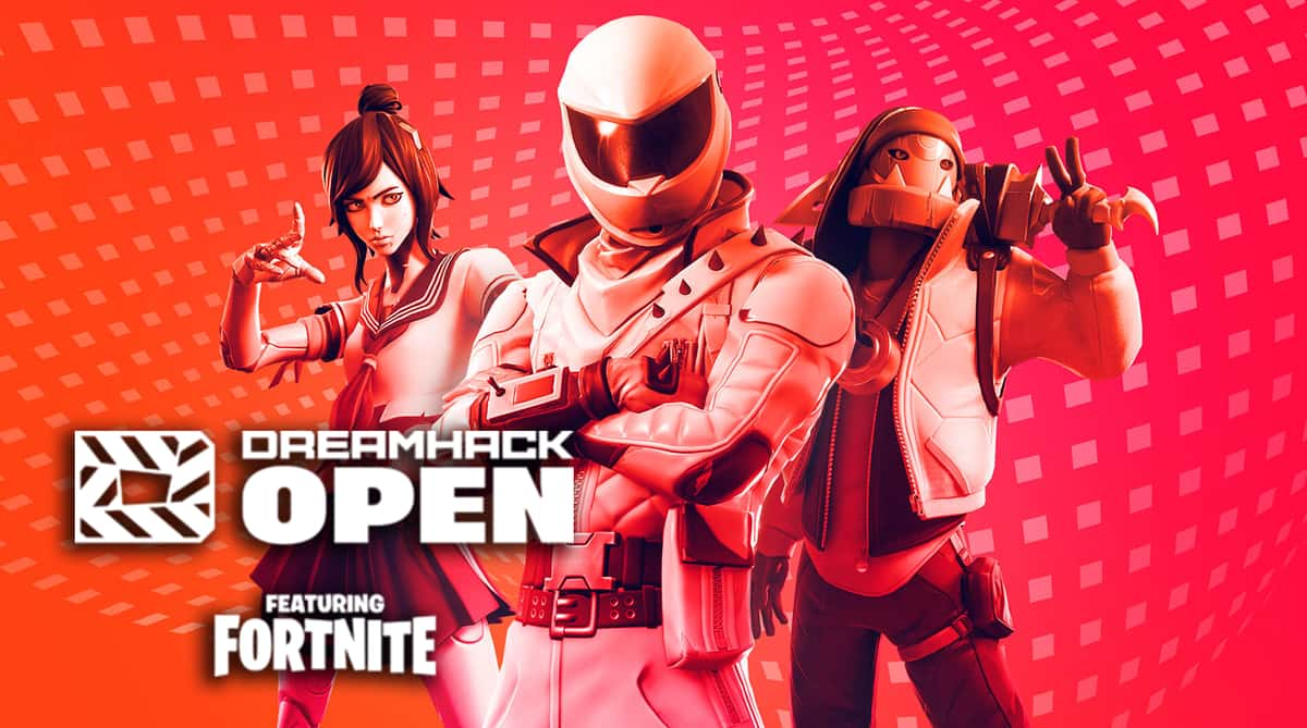 Fortnite DreamHack Open promotional graphic