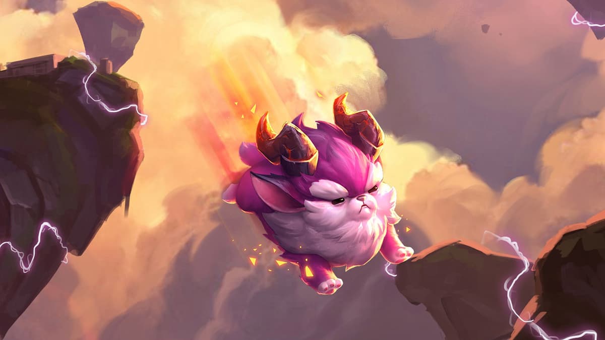 Little Legends flying in TFT