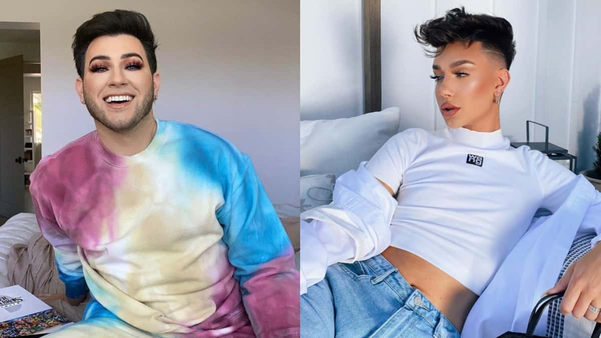 James Charles and Manny MUA