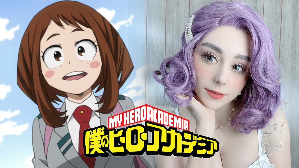 my hero academia uraraka cosplay