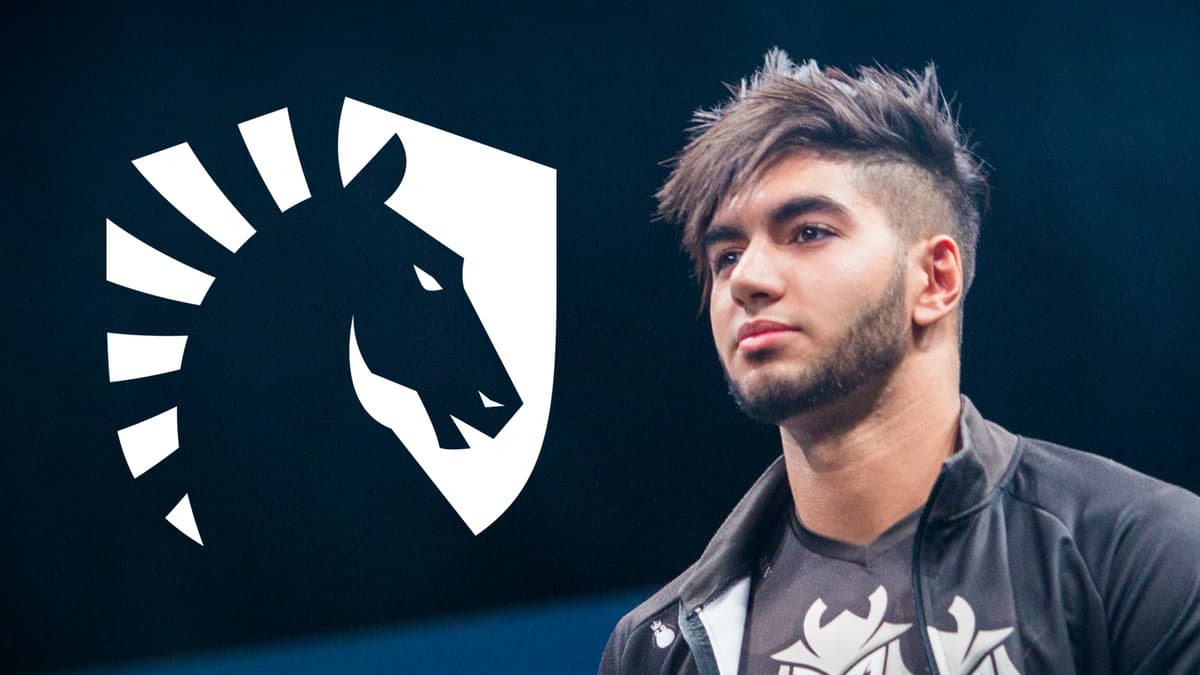 ScreaM with Team Liquid logo