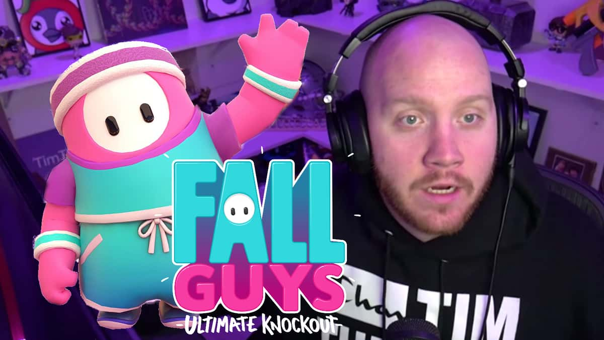 TimTheTatman playing Fall Guys