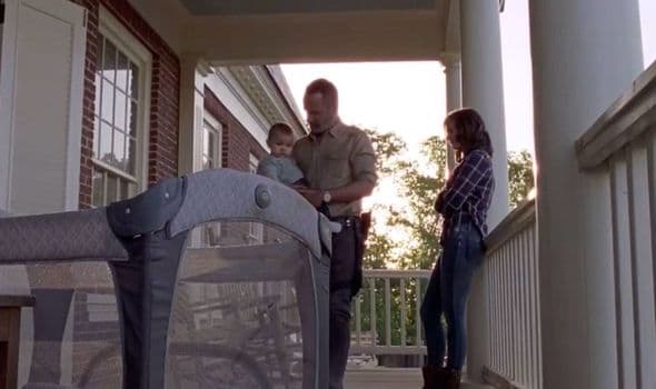 Hershel baby Walking Dead