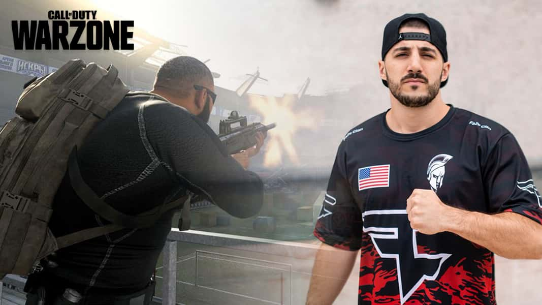 NICKMERCS Warzone character in Stadium