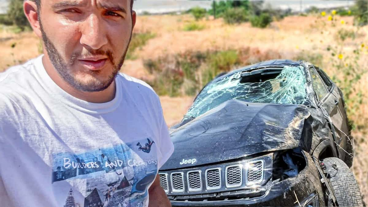 Ammar Yes Theory car crash