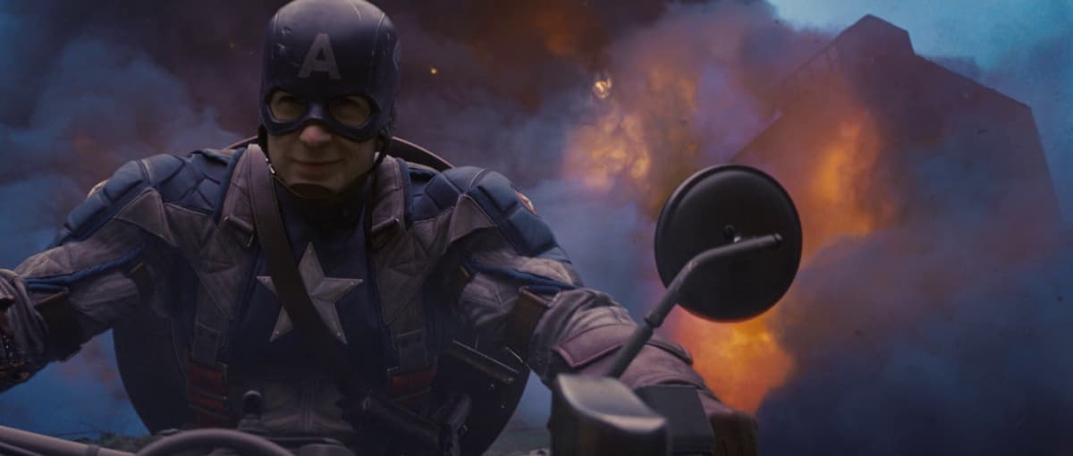 captain america explosion