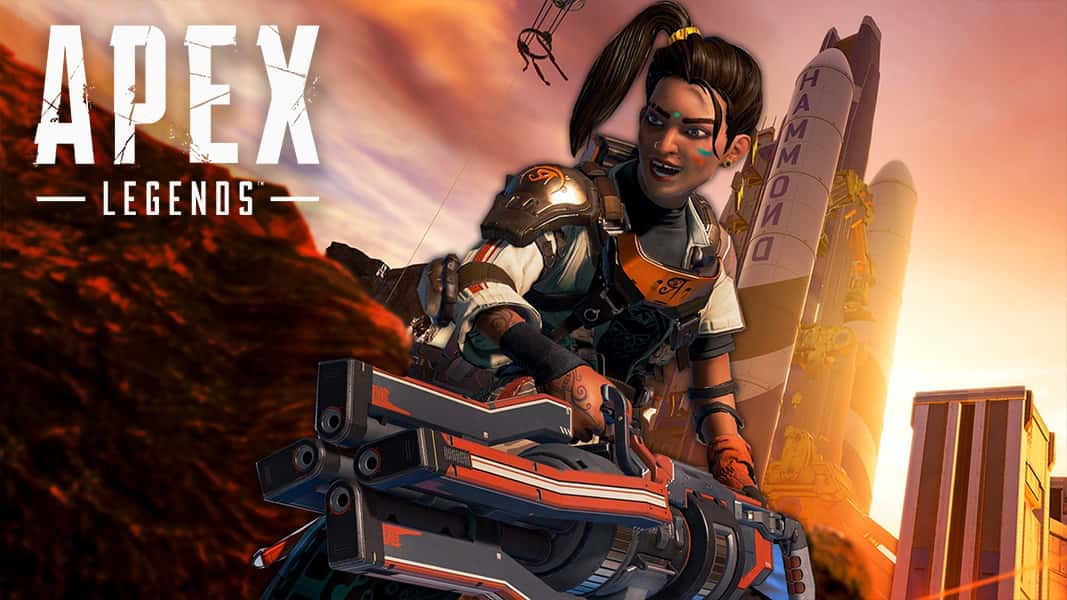 Rampart shooting sheila in apex legends