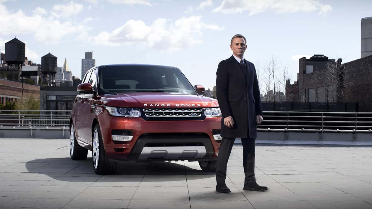 Daniel Craig with RR Sport