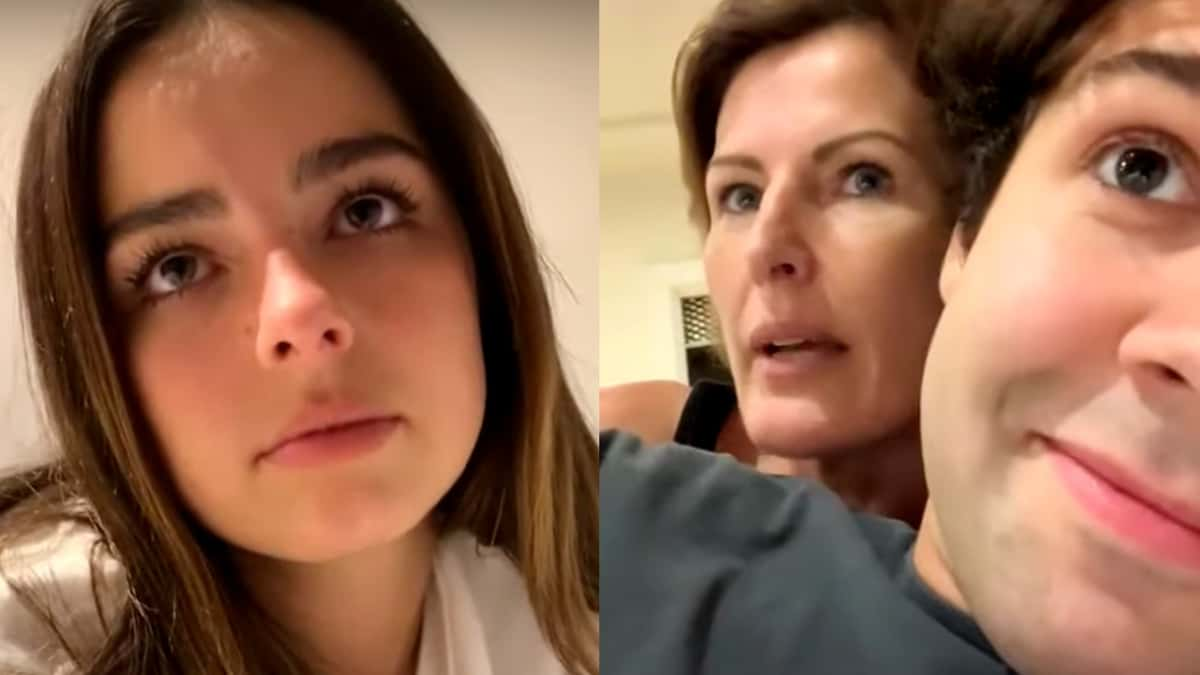 David Dobrik, Addison Rae and her mom make a TikTok