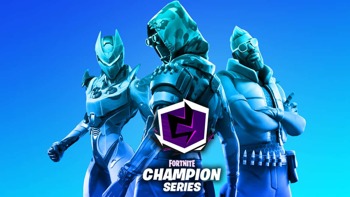 Fortnite Trios characters for FNCS Season 4.