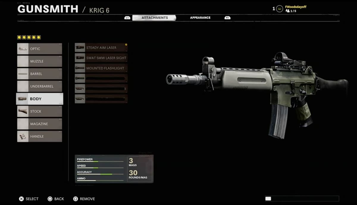 Black Ops Cold War gunsmith