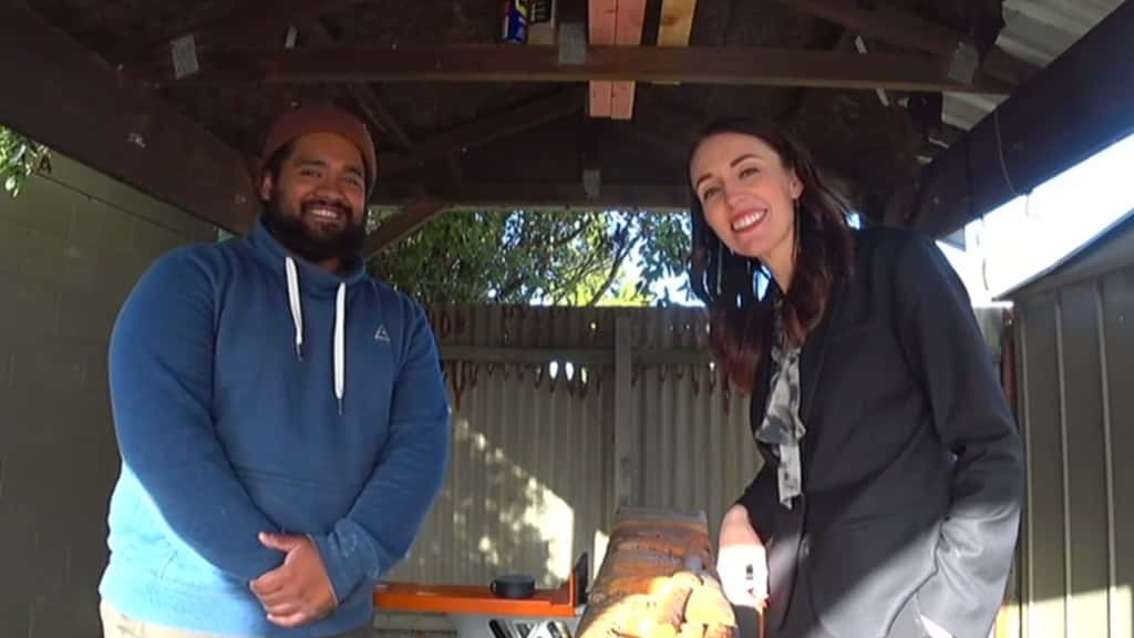 Broxh and Jacinda Ardern on Twitch stream